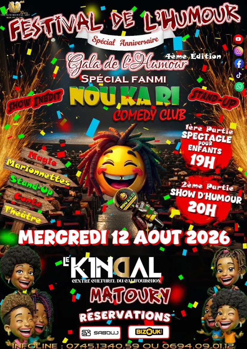 Noukari Comedy Club - Gala De L'Humour (4ème Edition) Spécial Fanmi