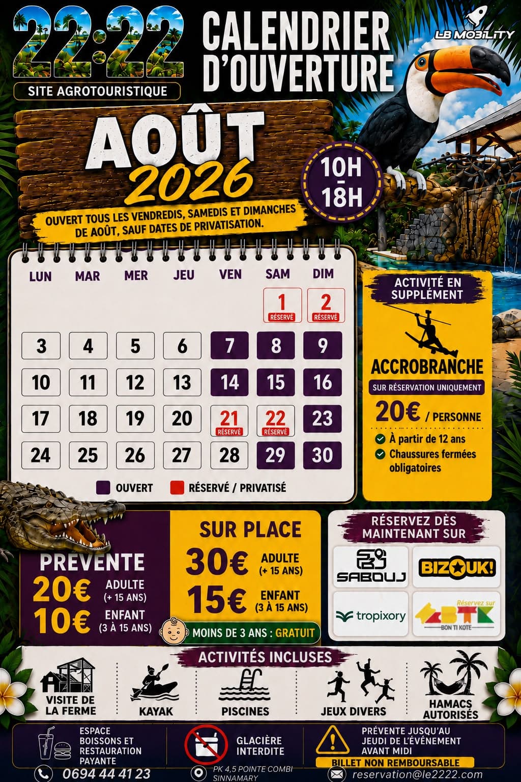 Journée Découverte : L'Exploitation Agricole 22:22