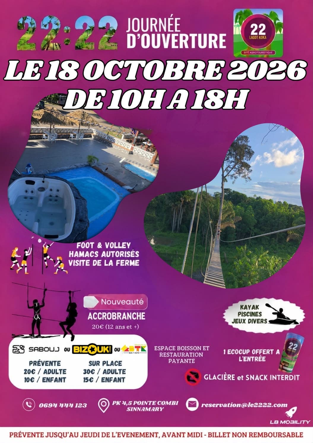 22:22 — Journée d'ouverture du site agrotouristique