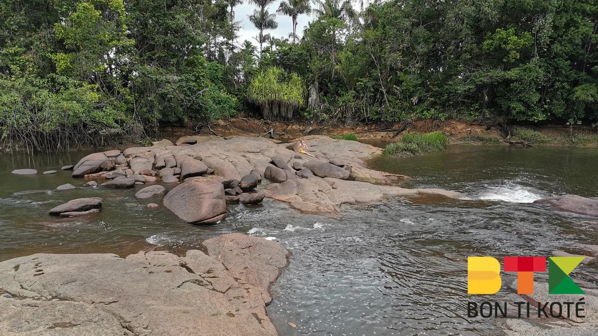 Crique Patate : lieu de baignade prisé