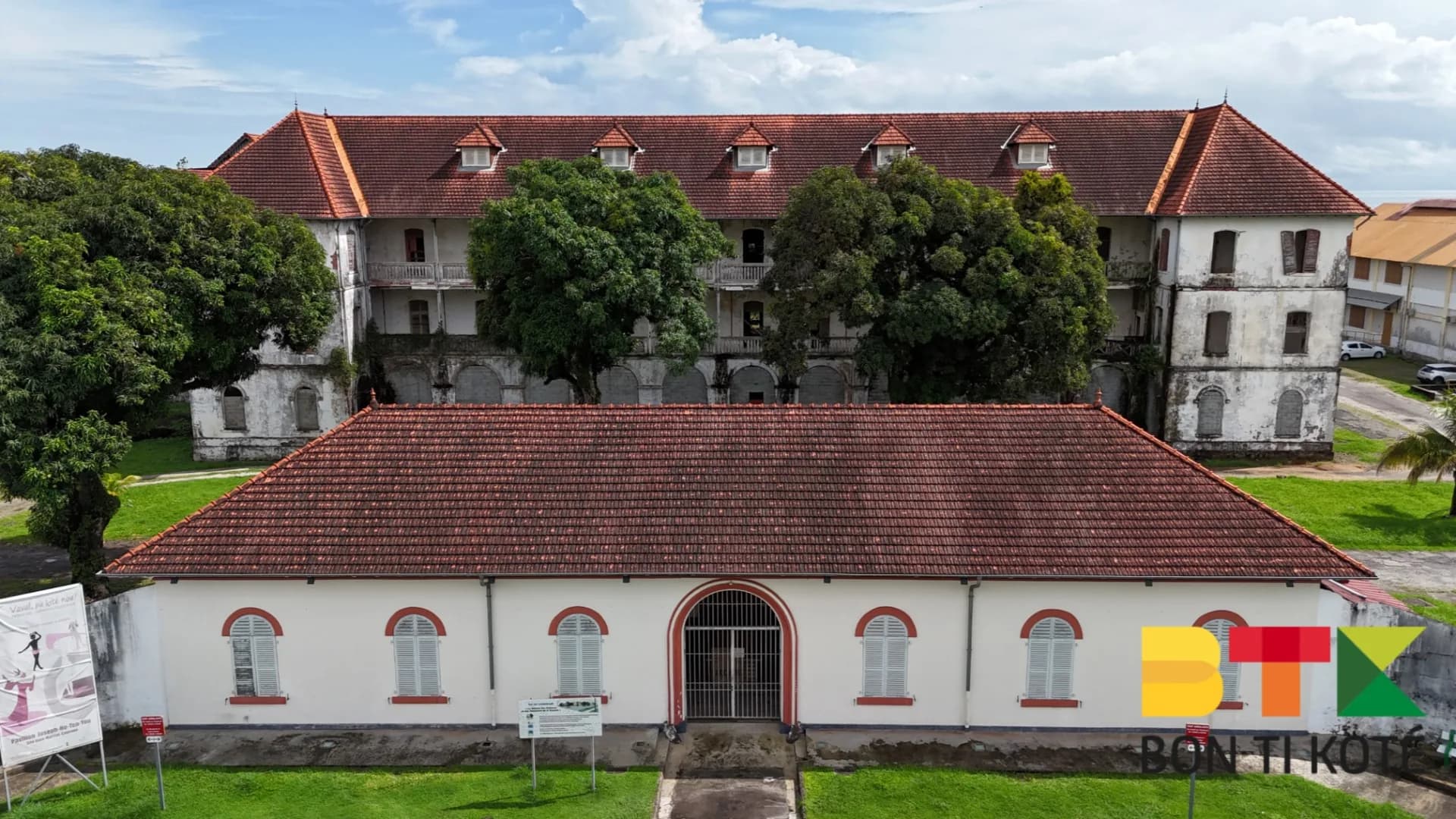 L'ancien Hôpital Jean Martial en Guyane