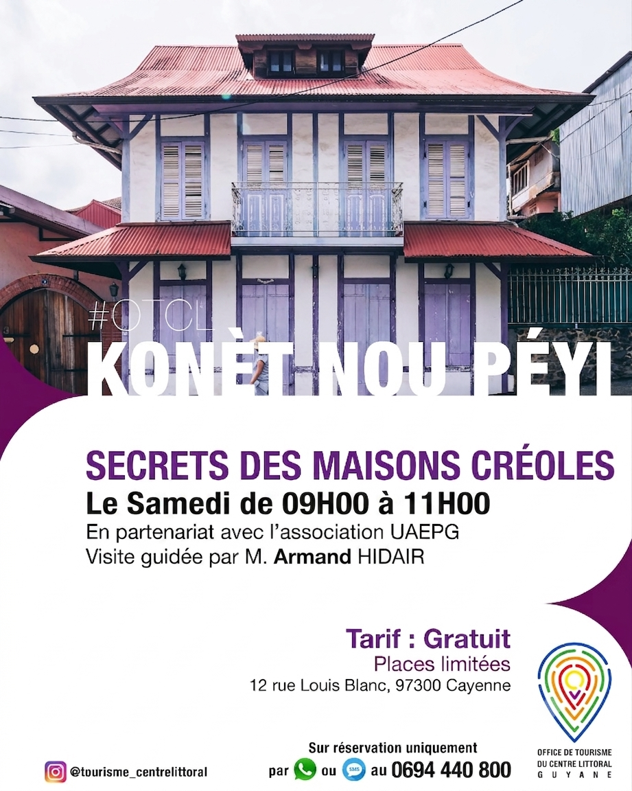 Konèt Nou Péyi – Secrets des Maisons Créoles, 12 rue Louis Blanc, 97300 Cayenne — photo 1
