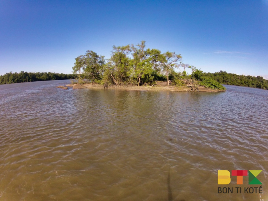 GUYANE ILE A MONTSINNERY : ILET CUPIDON