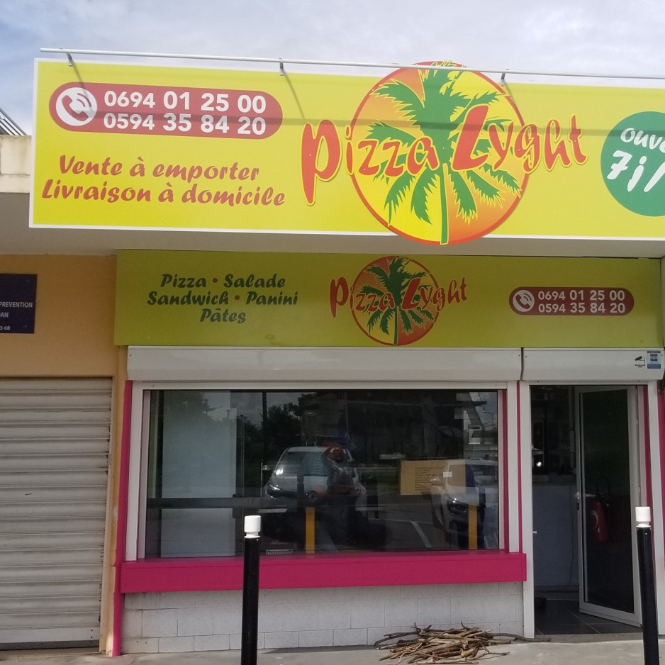 PIZZERIA ARTISANALE A CAYENNE : PIZZA LYGHT