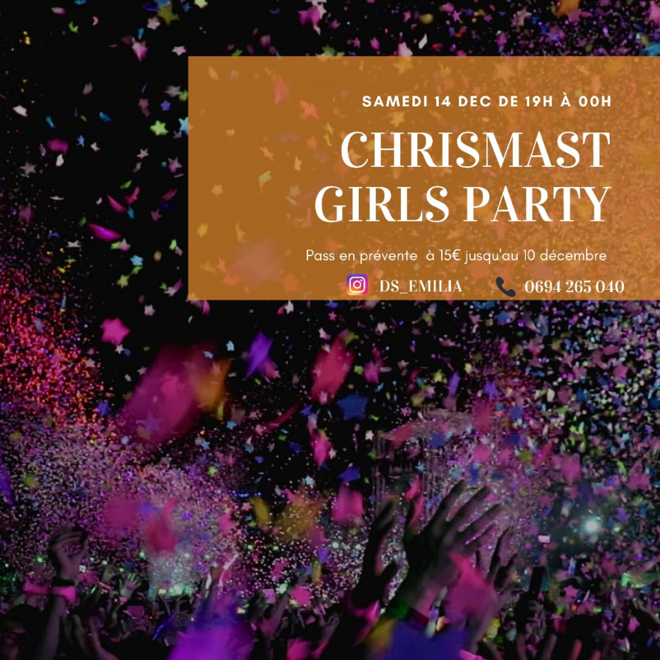 SOIRÉE CHRISTMAS GIRL PARTY EN GUYANE