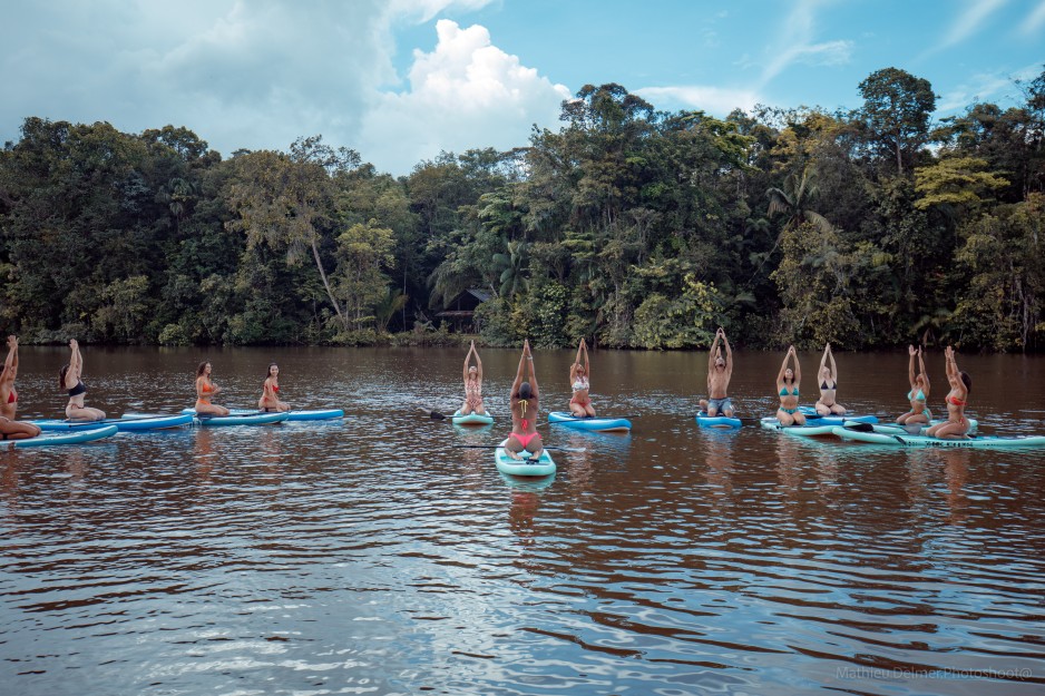 STAND UP PADDLE ACTIVITE PLEIN AIR EN GUYANE